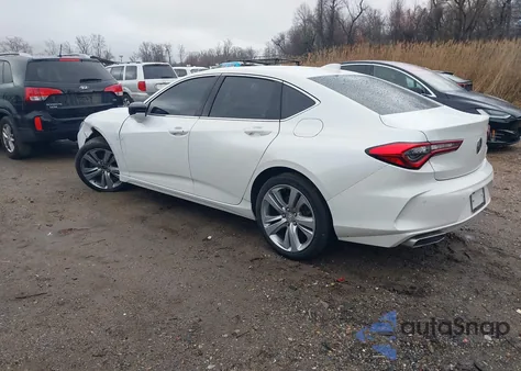 2021 Acura Tlx Technology Package из США, поврежденный, VIN 19UUB6F40MA008853